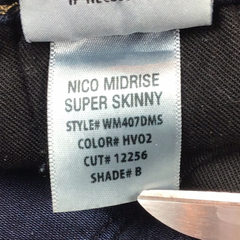 Hudson’s Nico Midrise Super Skinny Jean 27 - Picture 9 of 10